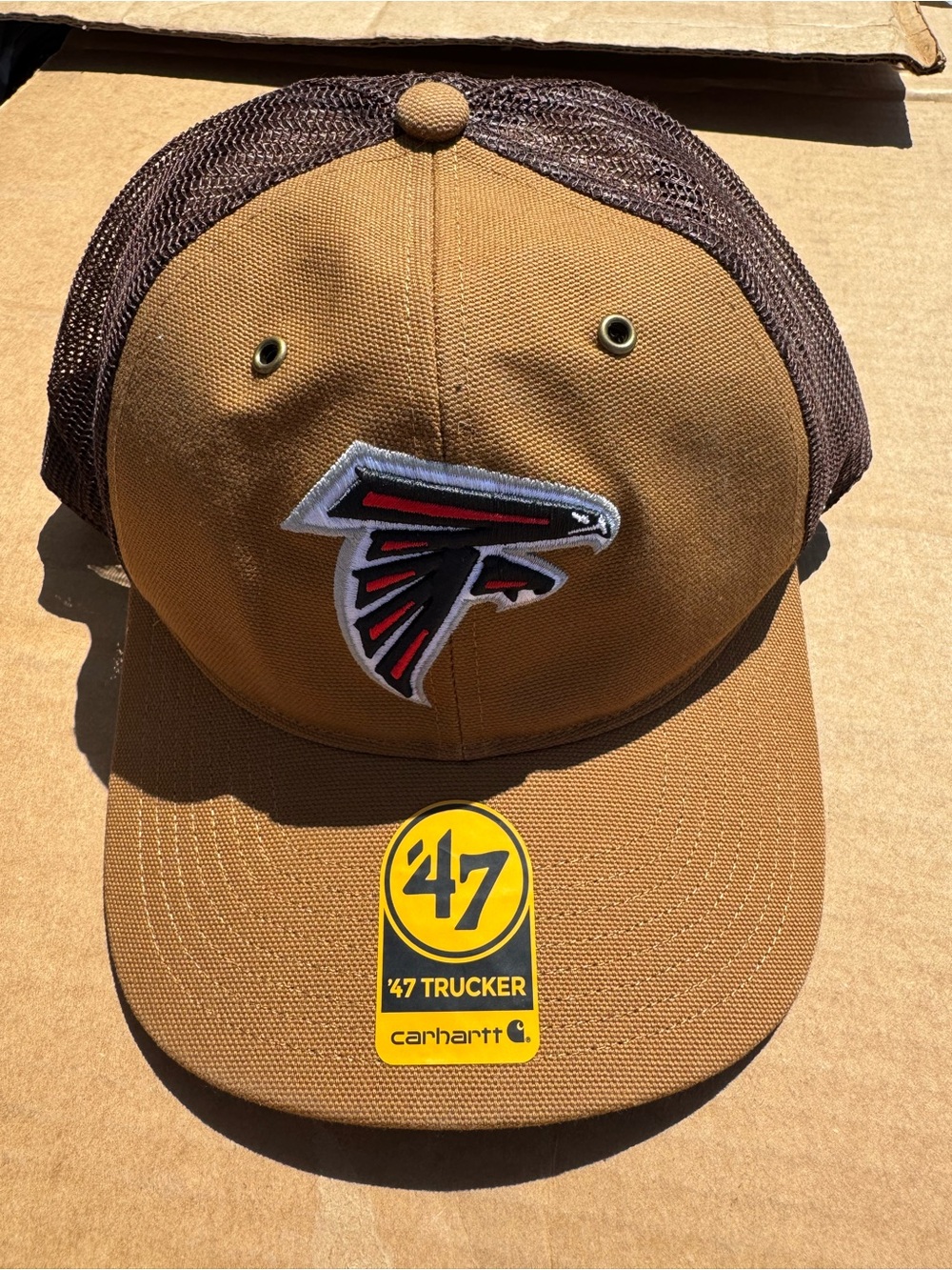 Carhartt '47 Atlanta Falcons Trucker Cap New - Picture 2 of 4